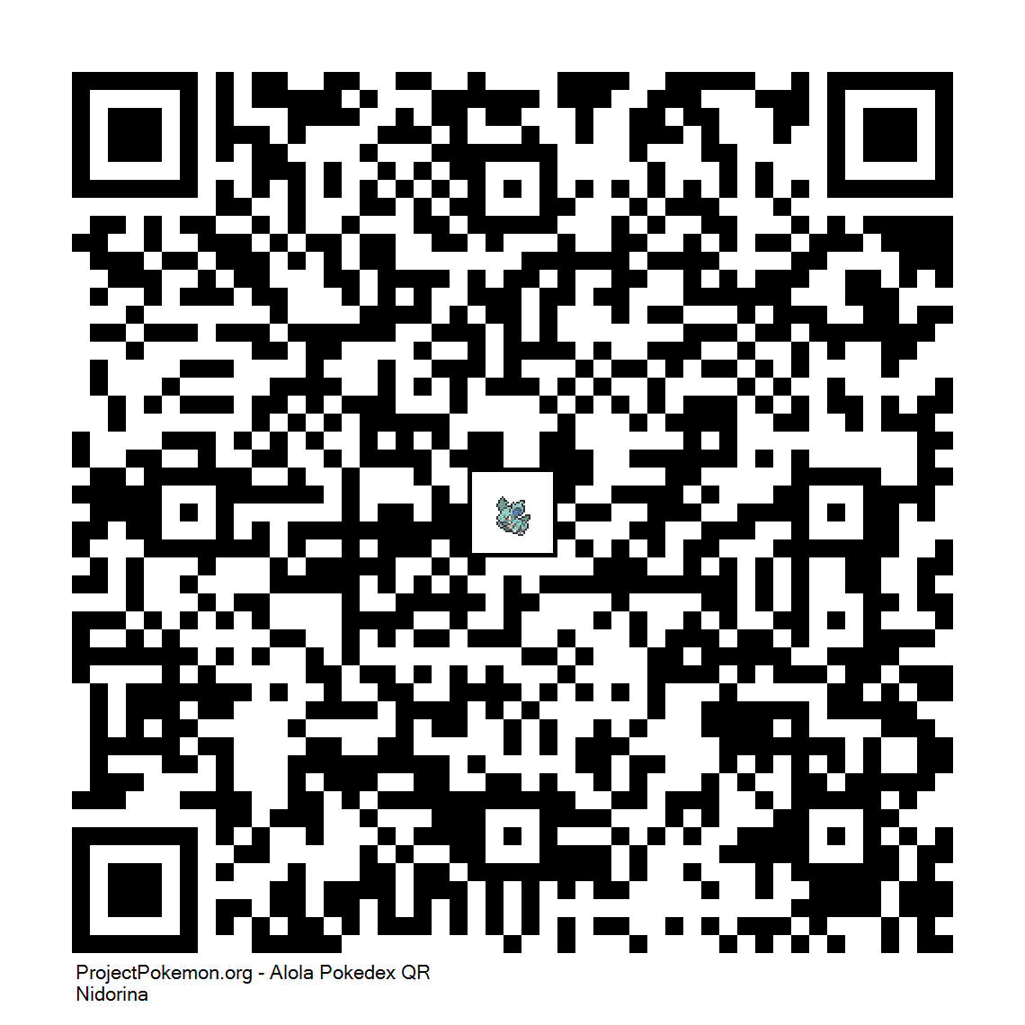 Cdigo QR de Nidorina